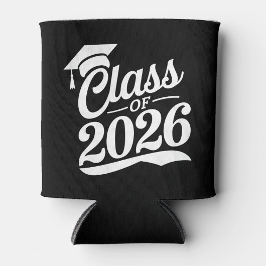 Klasse van 2026 Trots Afstuderen Afstuderen Blikjeskoeler (Voorkant)