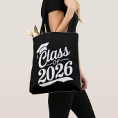 Klasse van 2026 Trots Afstuderen Afstuderen Tote Bag (Dichtbij)