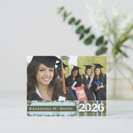 Klasse van 2026 Uitnodigingen (Staand voorkant)