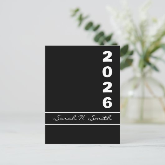 Klasse van 2026 Uitnodigingen (Staand voorkant)