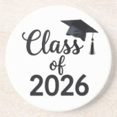 Klasse van 2026 zandsteen onderzetter (Voorkant)