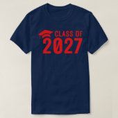 Klasse van 2027 13 t-shirt (Design voorkant)