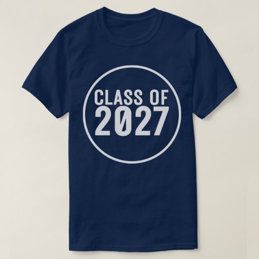 Klasse van 2027 1 t-shirt (Design voorkant)