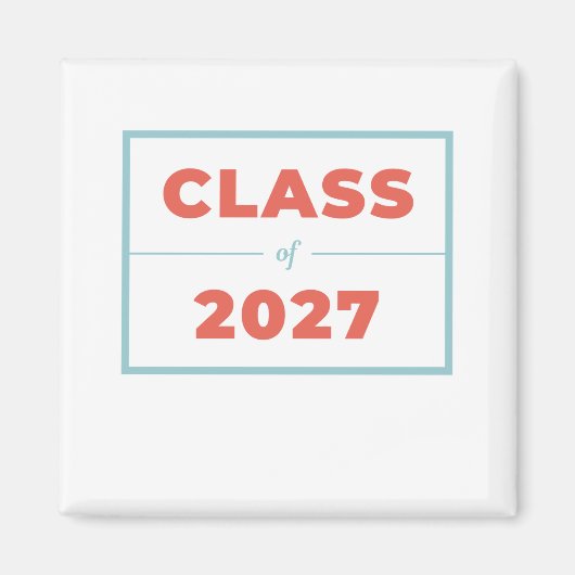 Klasse van 2027 magneet (Voorkant)