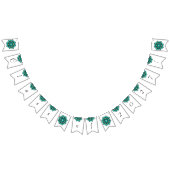 Klasse van 2027! Mandala in aqua Vlaggetjes (Alle)