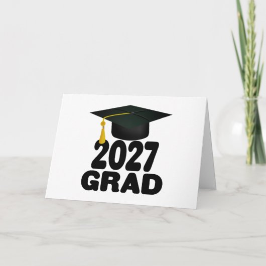 Klasse van 2027 studeert af kaart (Voorkant)