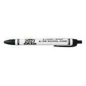 Klasse van 2027 studeert af zwarte inkt pen (Bodem)