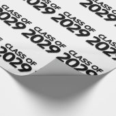 Klasse van 2029 cadeaupapier (Hoek)