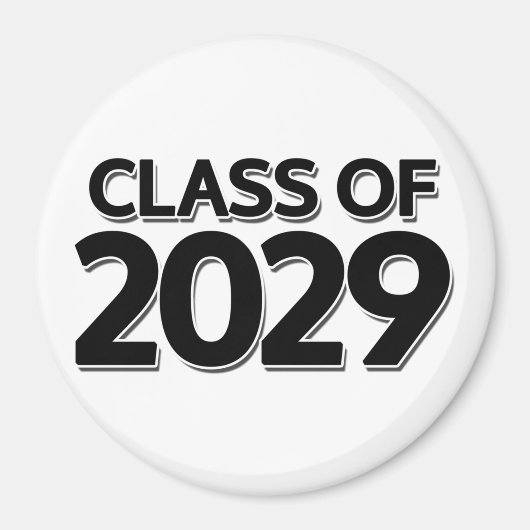 Klasse van 2029 magneet (Voorkant)