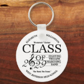 Klasse van 2029 Marching Band Sleutelhanger (Voorkant)