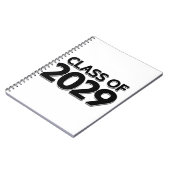 Klasse van 2029 notitieboek (Linkerzijde)