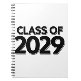 Klasse van 2029 notitieboek