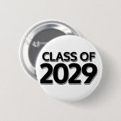 Klasse van 2029 ronde button 5,7 cm (Voorkant /achterkant)