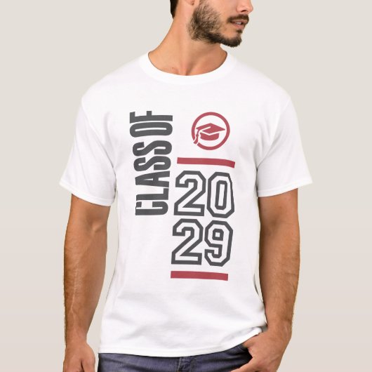Klasse van 2029 t-shirt (Voorkant)