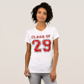 Klasse van 2029 t-shirt (Voorkant volledig)