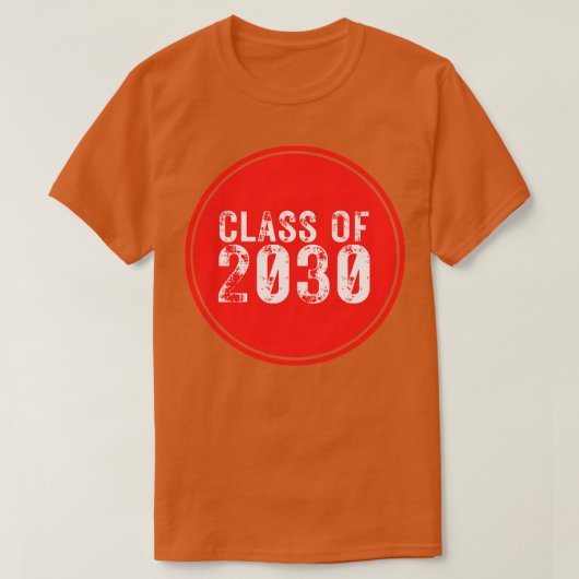 Klasse van 2030 14 t-shirt (Design voorkant)