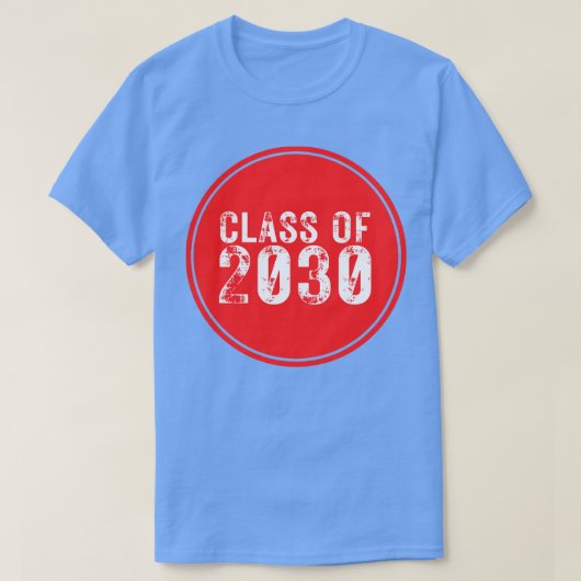 Klasse van 2030 16 t-shirt (Design voorkant)