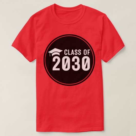 Klasse van 2030 20 t-shirt (Design voorkant)