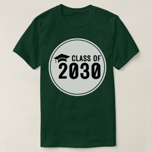 Klasse van 2030 3 t-shirt (Design voorkant)