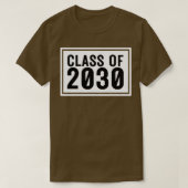 Klasse van 2030 4 t-shirt (Design voorkant)