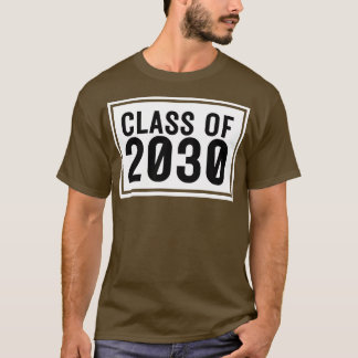 Klasse van 2030 4 t-shirt