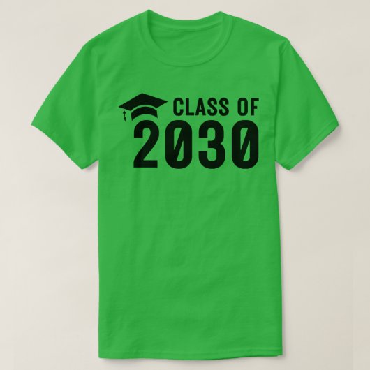 Klasse van 2030 8 t-shirt (Design voorkant)