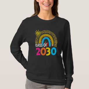 Klasse van 2030 Kindergarten per kam met Afstudeer T-shirt