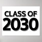 Klasse van 2030 poster (Voorkant)