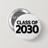 Klasse van 2030 ronde button 5,7 cm (Voorkant /achterkant)