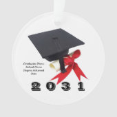 Klasse van 2031 Afstuderen Dag door Janz Ornament (voorkant)