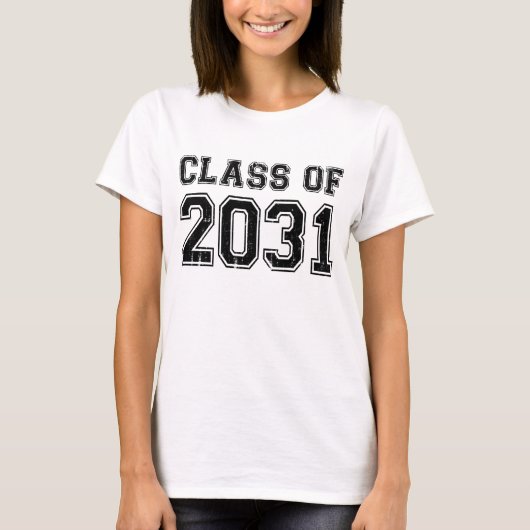Klasse van 2031 t-shirt (Voorkant)