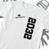 Klasse van 2032 Afstuderen Sign Mijn Shirt Senior 