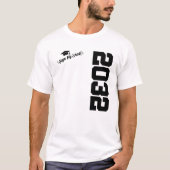 Klasse van 2032 Afstuderen Sign Mijn Shirt Senior  (Voorkant)