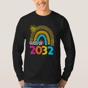 Klasse van 2032 Kindergarten per kam met Afstudeer T-shirt