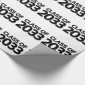 Klasse van 2033 cadeaupapier (Hoek)