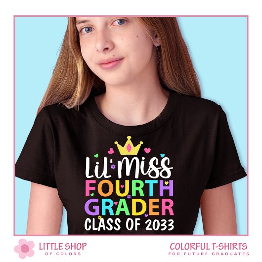Klasse van 2033 Vierde Grade T-shirt
