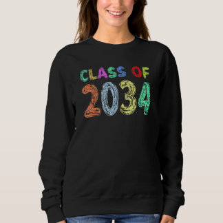 Klasse van 2034 1e dag van de eerste graad met mij trui