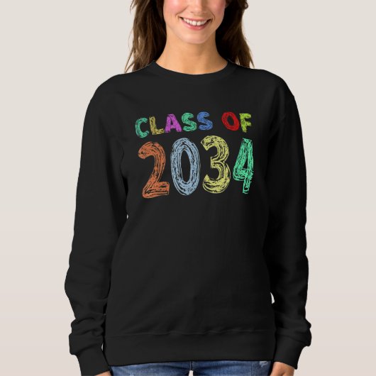 Klasse van 2034 1e dag van de eerste graad met mij trui (Voorkant)