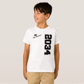 Klasse van 2034 Afstuderen Sign Mijn Shirt Senior  (Voorkant volledig)