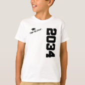 Klasse van 2034 Afstuderen Sign Mijn Shirt Senior  (Voorkant)