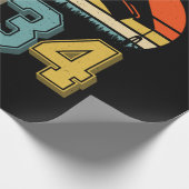 Klasse van 2034 groeien met mij pre-k Afstuderen V Cadeaupapier (Hoek)