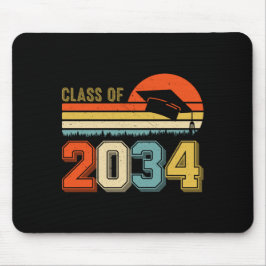 Klasse van 2034 groeien met mij pre-k Afstuderen V Muismat