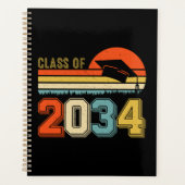 Klasse van 2034 groeien met mij pre-k Afstuderen V Planner (Voorkant)