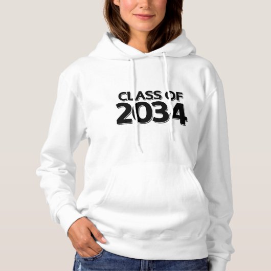 Klasse van 2034 hoodie (Voorkant)