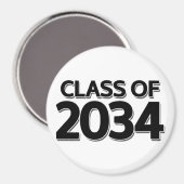 Klasse van 2034 magneet (Voorkant / Achterkant)