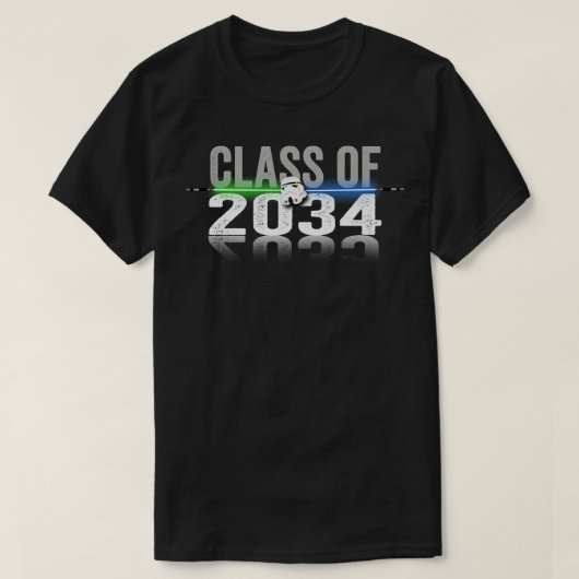 Klasse van 2034 t-shirt (Design voorkant)