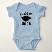 Klasse van 2035 Baby Shirt (Voorkant)