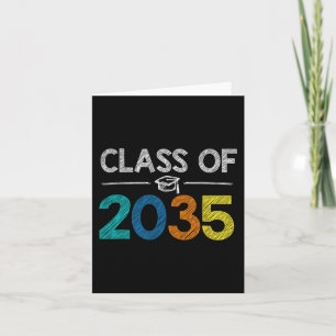 Klasse van 2035 Eerste dag van school Afstuderen l Kaart