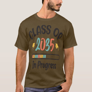 Klasse van 2035 Groei met mij op de eerste dag van T-shirt