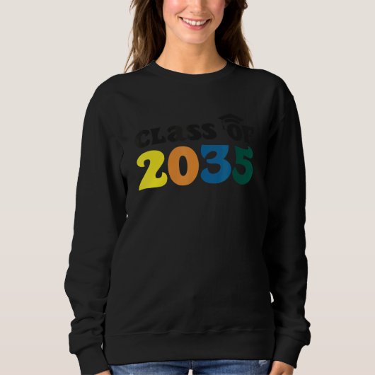 Klasse van 2035 Groei met mij op de eerste dag van Trui (Voorkant)